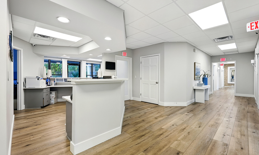 large room inside dental office